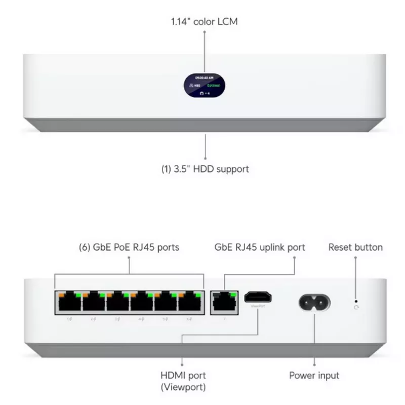 Ubiquiti UNVR-Instant-Kit vaizdo stebėjimo rinkinys, laidinis