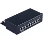 Patch Panel S/CONN 75059 19 inch RJ45 Cat6 juodas