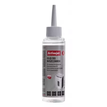 Alyva smulkintuvams ActiveJet ASO-125 125 ml buteliukas su aplikatoriumi biuro smulkintuvams