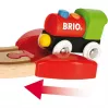 Traukinukas medinis su vaivorykštiniu tiltu Ravensburger BRIO įvairiaspalvis nuo 1,5 m