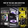 CORSAIR iCUE LINK RX140 140mm juodas 2 vnt. pakuotė
