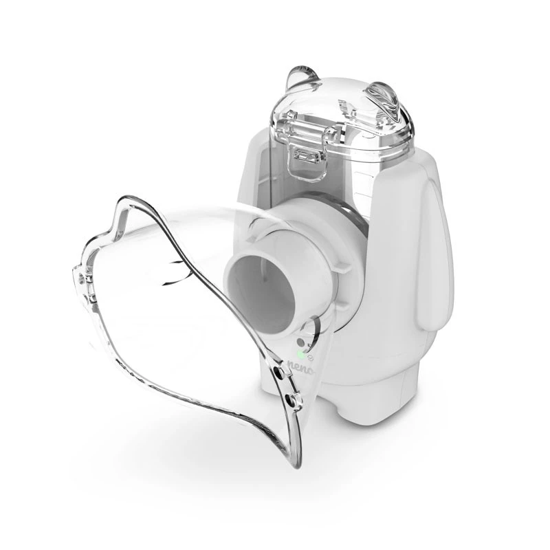 Nešiojamas ultragarsinis inhaliatorius neno Atemo 36 / 5 000 – baterija/USB, vaikams, su kandikliu ir kauke