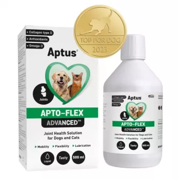 Aptus Apto-flex Advanced skystas sąnarių papildas šunims ir katėms 500 ml