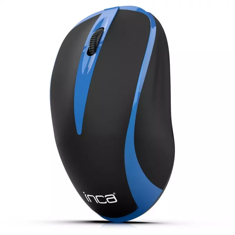 Cian Technology GmbH INCA Maus IWM-221RSMV belaidė pelė Nano-USB, 1000 DPI, juoda/mėlyna, mažmeninė