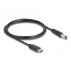 DeLOCK USB Type-C maitinimo laidas 1 m 5,5 x 2,1 mm vyriškas 5 V 1,5 A