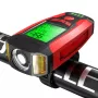 Dviračio žibintas Superfire BM01 4-in-1 USB įkraunamas atsparus vandeniui