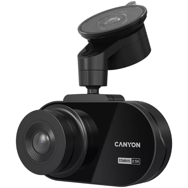 Canyon Dashcam DVR25 WQHD 2.5k WiFi App SD-Card juodas