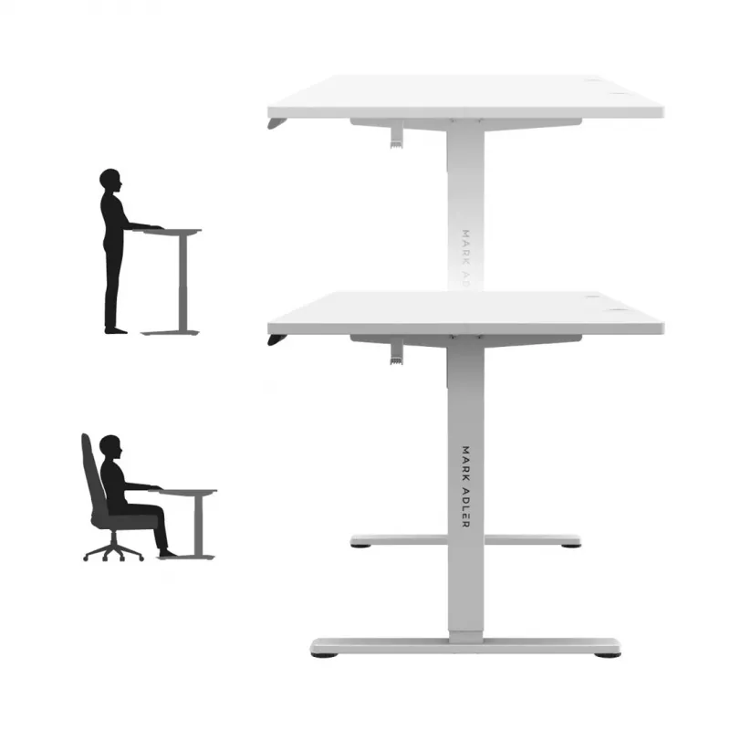 Stalas elektrinis MarkAdler Leader 7.6 Baltas