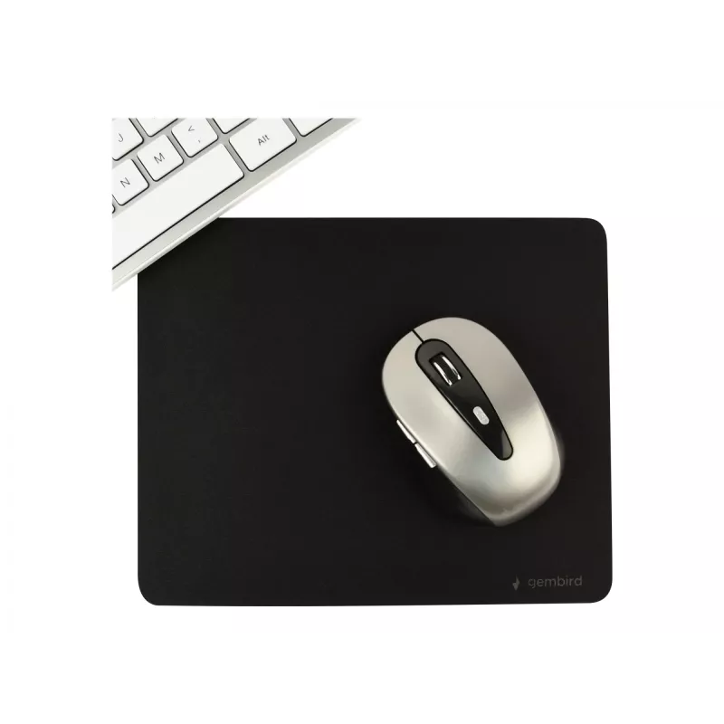 Pelėdės kilimėlis GEMBIRD MP-S-BK – audinys, SBR pagrindas, 220×180×0,2 mm, juodas