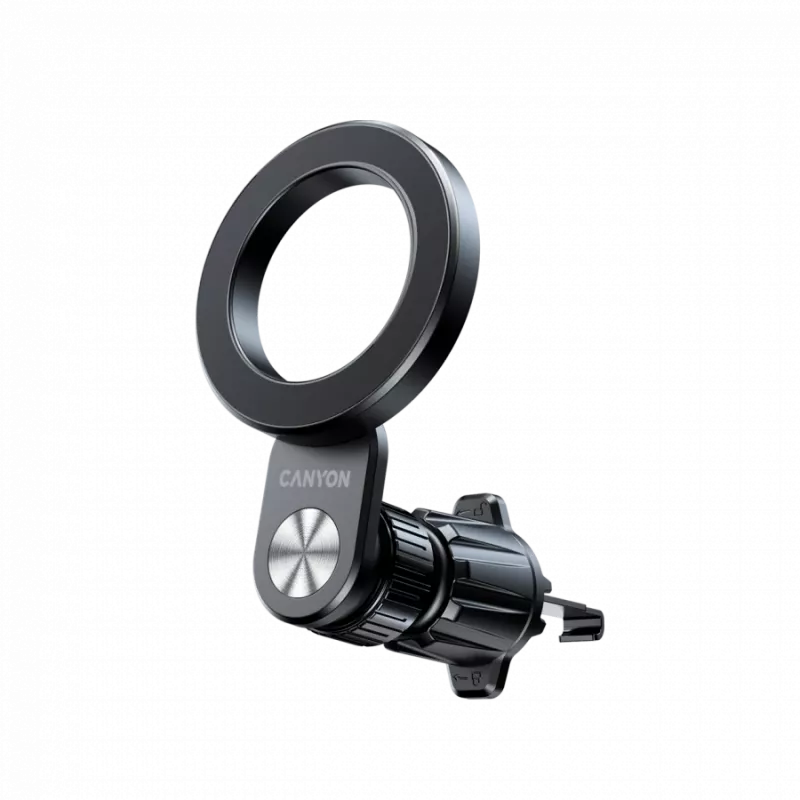 CANYON magnetinis laikiklis automobiliui OnGrip 12 siurblys + oro anga juodas