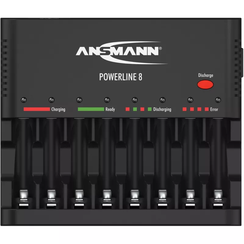 Baterijų įkroviklis Ansmann Powerline 8