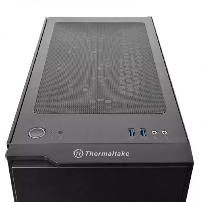 Terminis korpusas Thermaltake H100 TG MIDI Tower Juodas