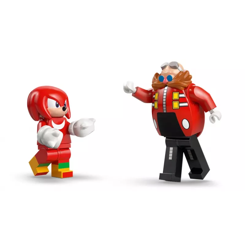 LEGO konstruktorius Sonic the Hedgehog 77005 Knuckles vs Dr Eggman Egg Crusher Mech, 350 dalių, nuo 8 metų