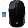 HP Wireless Mouse 200, belaidė pelė, ambidekstrinė, optinė, 1000 DPI, juoda