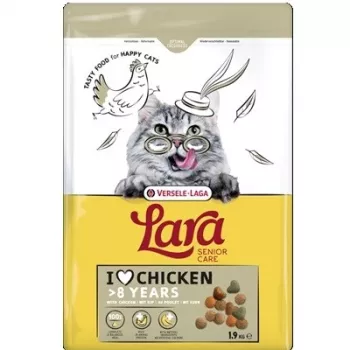 VERSELE-LAGA Lara Senior Chicken - sausas ėdalas katėms - 1,9kg