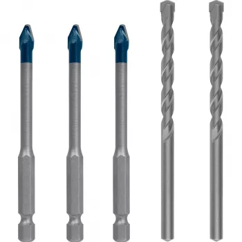 Bosch EXPERT HEX-9 HardCeramic gręžtų rinkinys 5 vnt.
