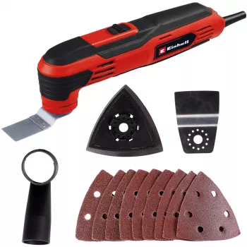 Daugiafunkcis įrankis Einhell TC-MG 250 CE 250 W Juodas Raudonas Virpesių kampas 3°