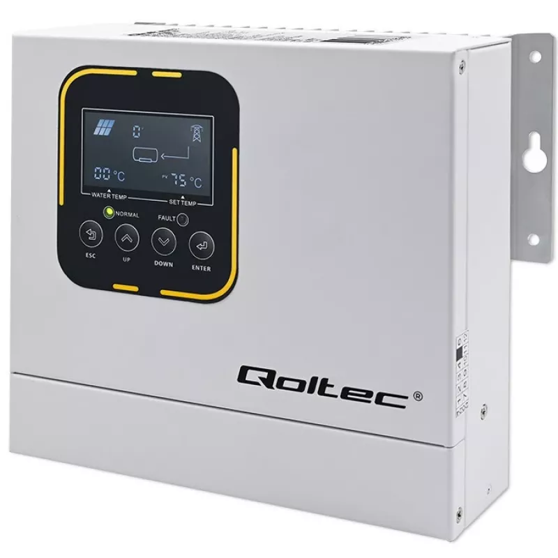 Inverteris QOLTEC ECO Solar Boost 4kW MPPT LCD, 4 kW galia, MPPT valdiklis, LCD ekranas