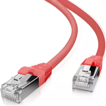 Tinklo kabelis Helos Cat 5e SF/UTP 3 m raudonas