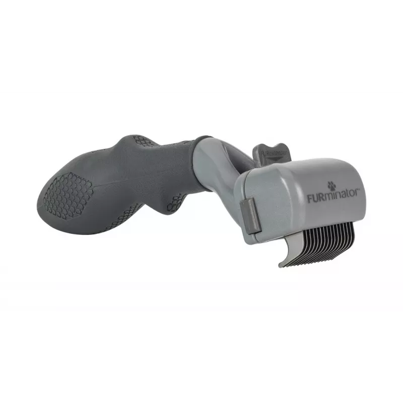 Šalinimo šepetys FURminator Adjustable katėms ir šunims, nerūdijančio plieno ašmenys, ergonomiška rankena, 185 g