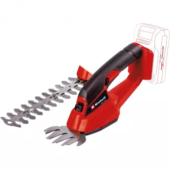 Belaidės žoliapjovės-žirklinės Einhell GE-CG 18 Li - Solo 100mm raudonos (3410370)