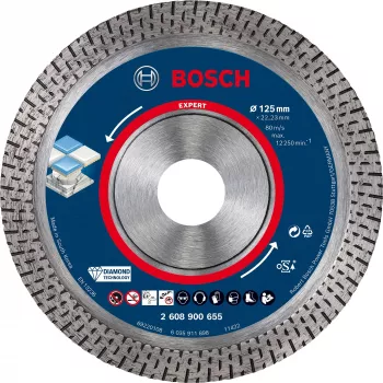 Bosch Expert HardCeramic pjūklo diskas keramikai 12,5 cm 1 vnt.