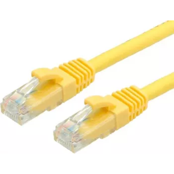 VALUE Patch-Cable RJ-45 (M) į RJ-45 (M) 3 m UTP CAT 6a Lieta, be užkablių, Geltona RAL 1004 (21.99.1433)
