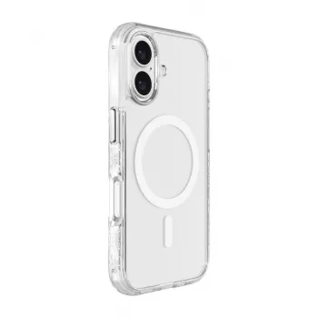 Dėklas LAUT CRYSTAL MATTER X, iPhone 16, permatomas monochrominis