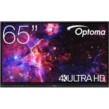 Optoma 3653RK liečiamasis skaitmeninis ekranas 165 cm (65 inch) 4K UHD 3840 x 2160, 450 cd/m², HDMI, DisplayPort, VGA, USB, LAN, Android 14 (H1F0H06BW101)