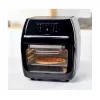 Karšto oro gruzdintuvė Black & Decker BXAFO1200E — 12 L, 1700 W, jutiklinis valdymas, 40–200 °C, rotiseris, kepimas ir gruzdinimas