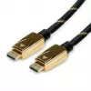 ROLINE 11.04.5921 DisplayPort kabelis 2 m juodas - auksinis (11.04.5921)