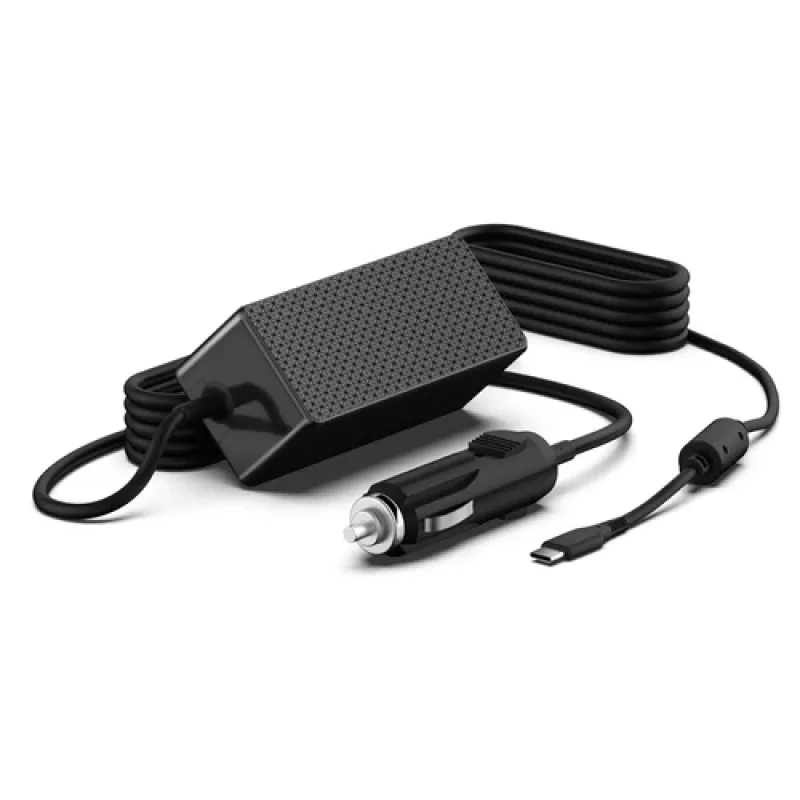 Automobilinis kroviklis Origin BTI 100W USB-C su savaiminiu įtampos reguliavimu, 100–240V įėjimas, juodas, 51,5×127,5×32 mm