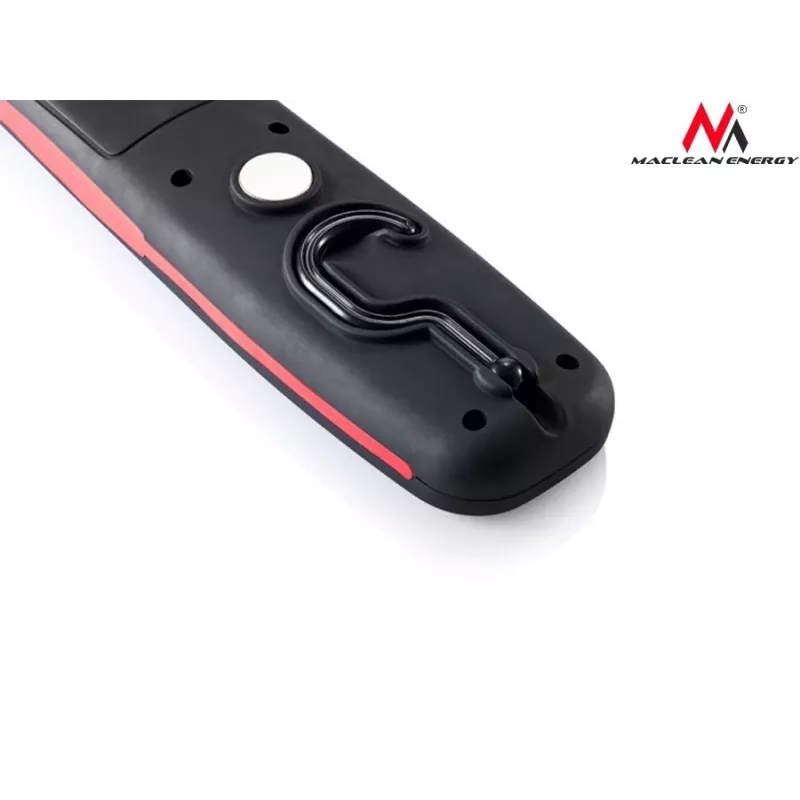 Dirbtuvės lempa MACLEAN MCE03 — 24 LED, magnetinis pagrindas ir kabliukas, maitinama baterijomis (3×AAA)