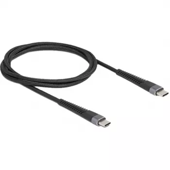 USB laidas DeLOCK 81124 USB 2.0 1 m USB-C juodas