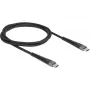 USB laidas DeLOCK 81124 USB 2.0 1 m USB-C juodas