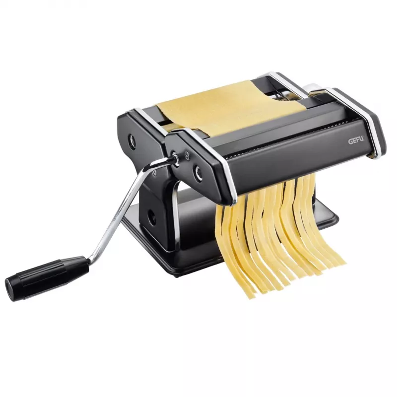 Rankinė makaronų mašina GEFU GF89426 – lasanijai, tagliatelle, tagliolini, nerūdijantis plienas ir plastikas, 205×200×155 mm