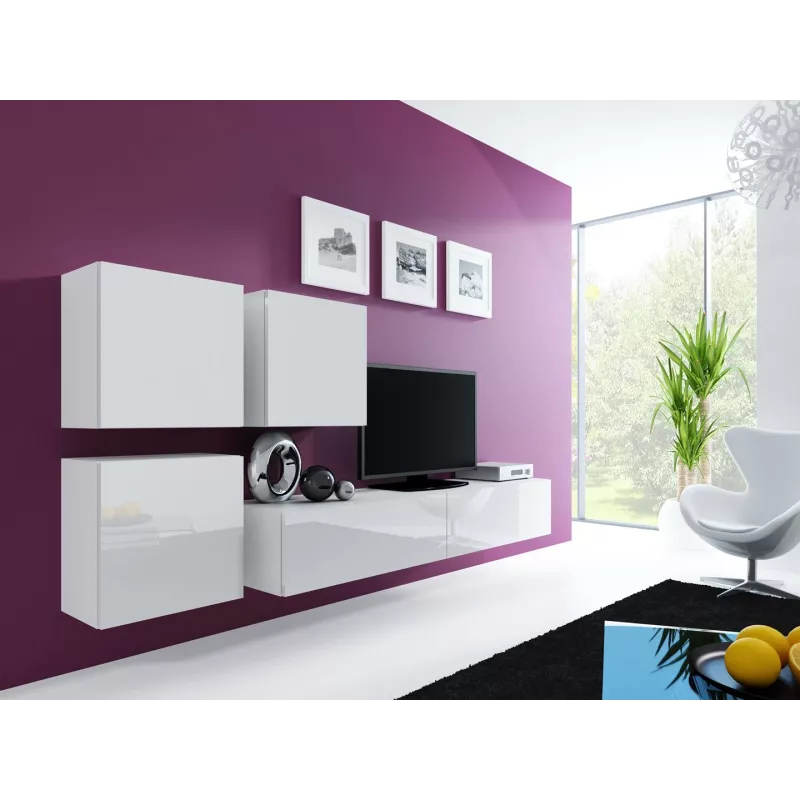 Cama Square Spintelė VIGO 50/50/30 baltas/baltas blizgus
