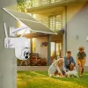 Tellur Smart WiFi Solar Camera P&T 3MP 2K UltraHD – belaidė saulės energijos stebėjimo kamera