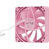 Kompiuterio aušinimo ventiliatorius HYTE FA12-SM-4 120 mm, 1500 RPM, 72 m³/h, 1.6 mmH2O, FDB, rožinis, 4 vnt.