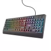 Trust GXT 792 QUADROX žaidimų rinkinys (klaviatūra, pelė, ausinės, kilimėlis) USB, QWERTY, juoda
