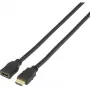 SpeaKa Professional HDMI ilginimo laidas [1x HDMI-Kištukas - 1x HDMI-Lizdas] 1 m Juodas (SP-7870528)