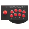 „Subsonic SA5662“ kovos pultelis (fightstick) juodas/raudonas, Bluetooth, USB, PlayStation 4