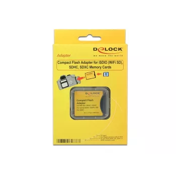 „CompactFlash“ adapteris SD kortelėms DeLOCK 62637