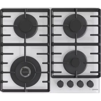 Gorenje GTW642SYW balta įmontuojama dujinė kaitlentė 60 cm 4 zonos