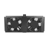 Aušinimo ventiliatorius Extralink 2 FANS ROOF COOLING UNIT 220V AC juodas metalinis