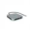 DICOTA D32057 USB Type-C stotelė 10000 Mbit/s sidabrinė
