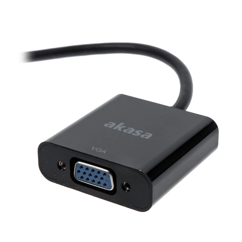 Vaizdo kabelio adapteris Akasa AK-CBHD15-20BK