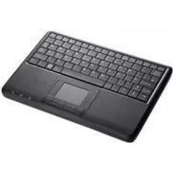 Perixx PERIBOARD-510 H PLUS FR Black – kompaktiška klaviatūra su jutikliniu kilimėliu