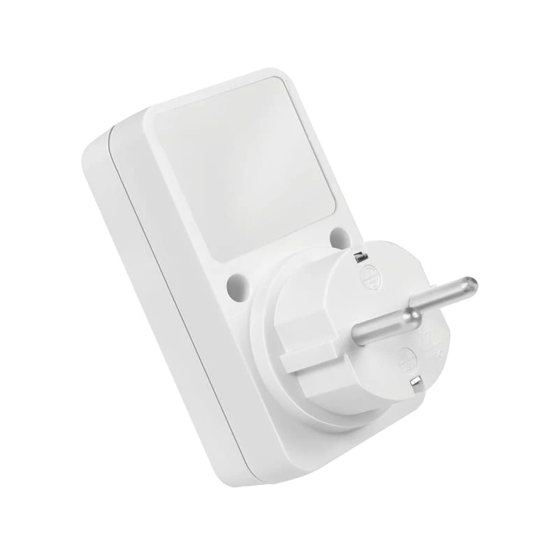 LogiLink PA0263 adapterio kištukas su prieblandos jutikliu, baltas, Type F