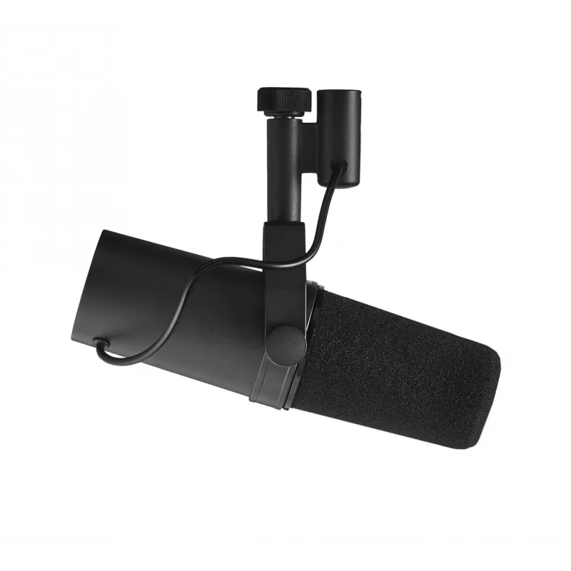 Shure SM7B mikrofonas juodas – studijinis dinaminis mikrofonas